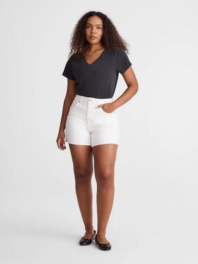 Madewell The Curvy Perfect Mid Length Jean Short Size 32
